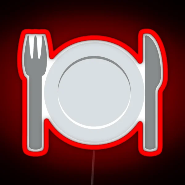 Dinner RGB Neon Sign