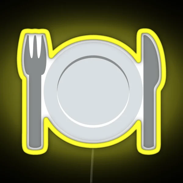 Dinner RGB Neon Sign
