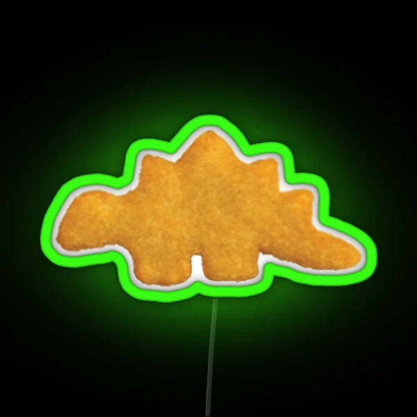 Dino Nugget RGB Neon Sign