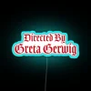 RGB Neon Sign: Directed by Greta Gerwig's Innovative Creative Vision