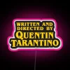 RGB Neon Sign Inspired by Iconic Movies of Quentin Tarantino