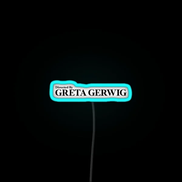 Directed RGB Neon Sign