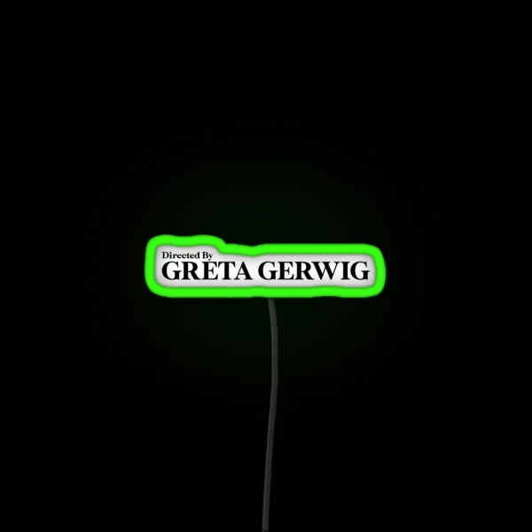 Directed RGB Neon Sign