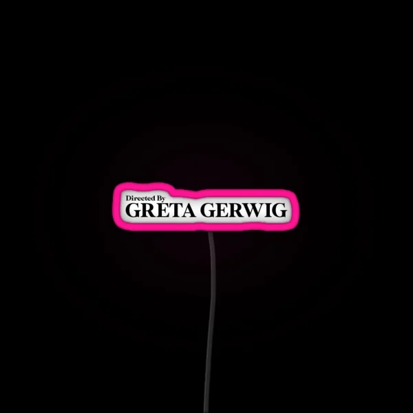 Directed RGB Neon Sign
