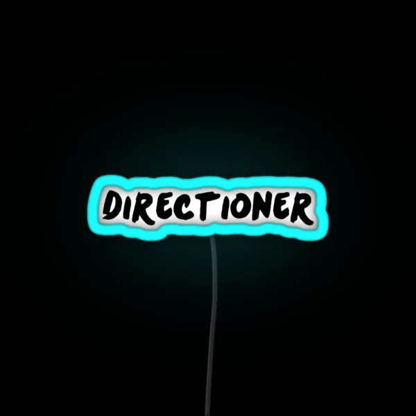 Directioner Led RGB Neon Sign