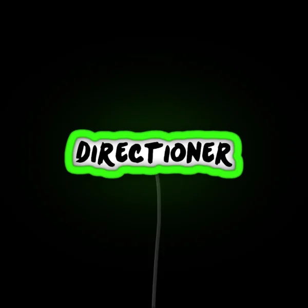 Directioner Led RGB Neon Sign