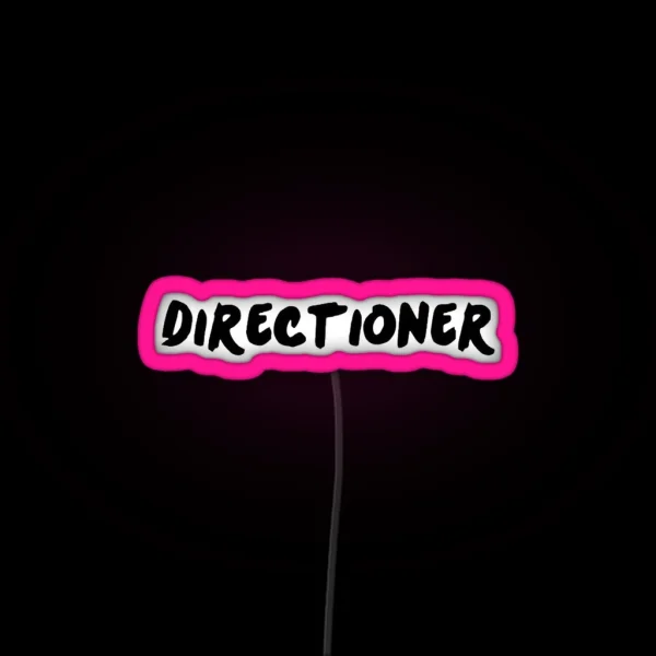 Directioner Led RGB Neon Sign