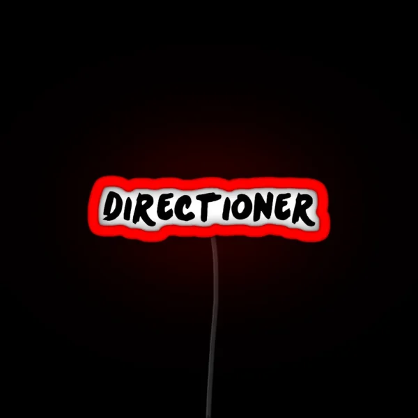 Directioner Led RGB Neon Sign