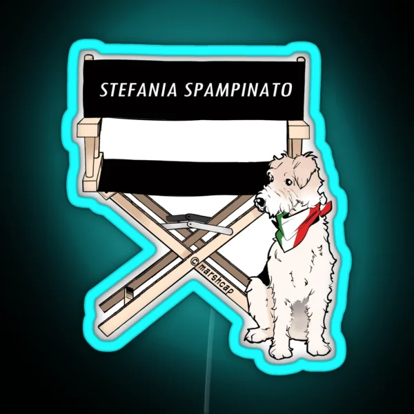 Director Stefania Spampinato Jeff RGB Neon Sign