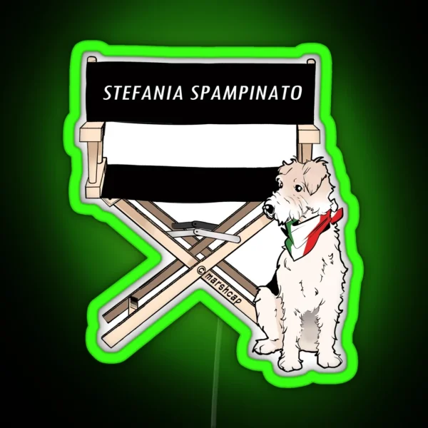Director Stefania Spampinato Jeff RGB Neon Sign