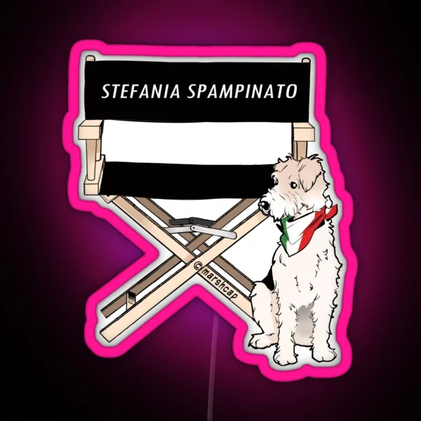 Director Stefania Spampinato Jeff RGB Neon Sign