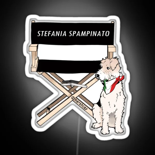 Director Stefania Spampinato Jeff RGB Neon Sign