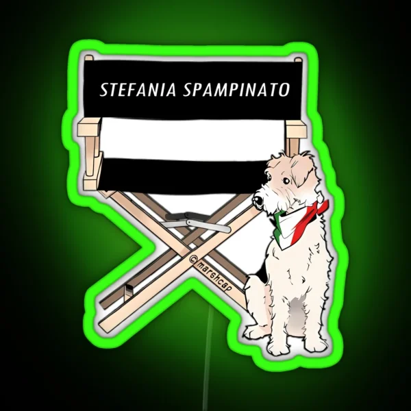 Director Stefania Spampinato RGB Neon Sign