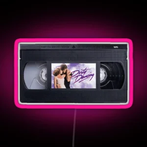 Dirty Dancing Vhs RGB Neon Sign