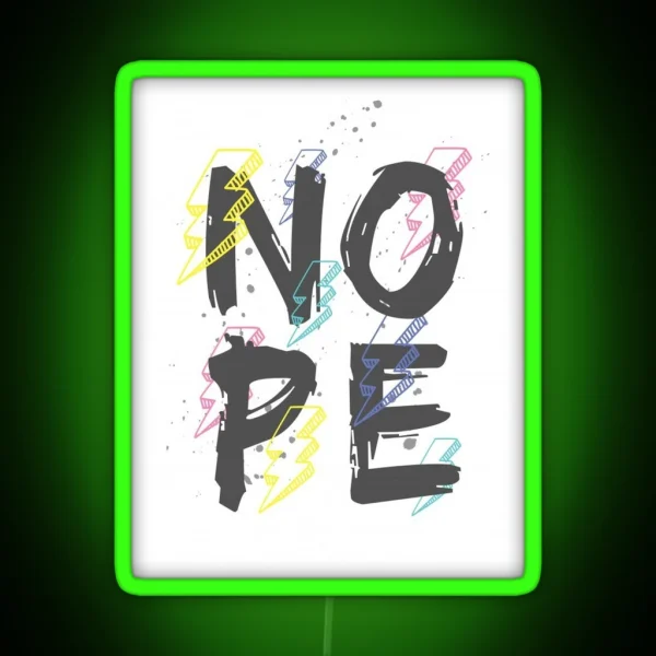 Disapprove RGB Neon Sign