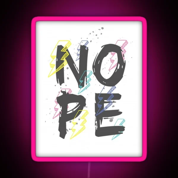 Disapprove RGB Neon Sign