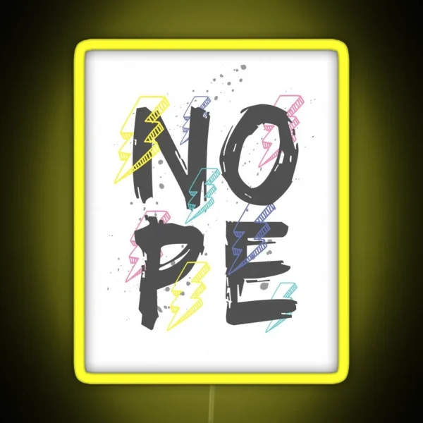Disapprove RGB Neon Sign