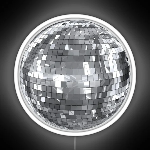Disco Ball RGB Neon Sign