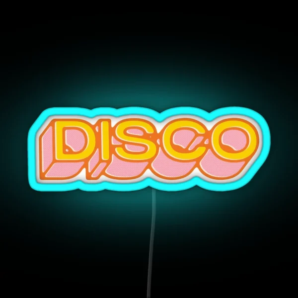 Disco RGB Neon Sign