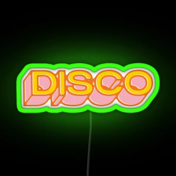 Disco RGB Neon Sign