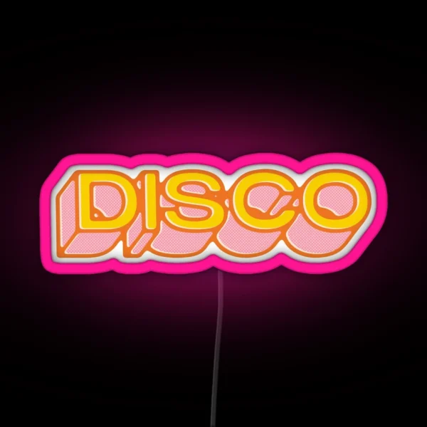 Disco RGB Neon Sign