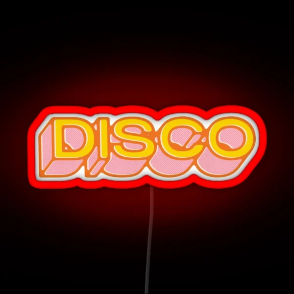 Disco RGB Neon Sign