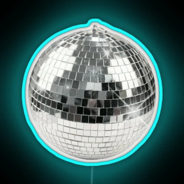 Discoball RGB Neon Sign
