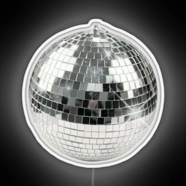Discoball RGB Neon Sign