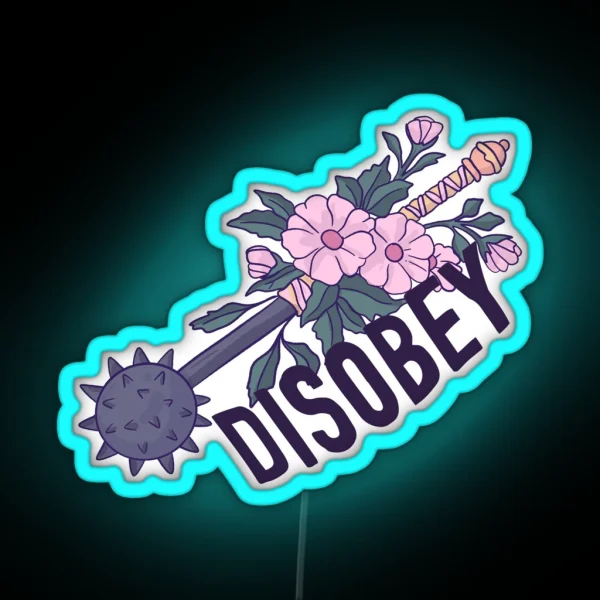 Disobey RGB Neon Sign