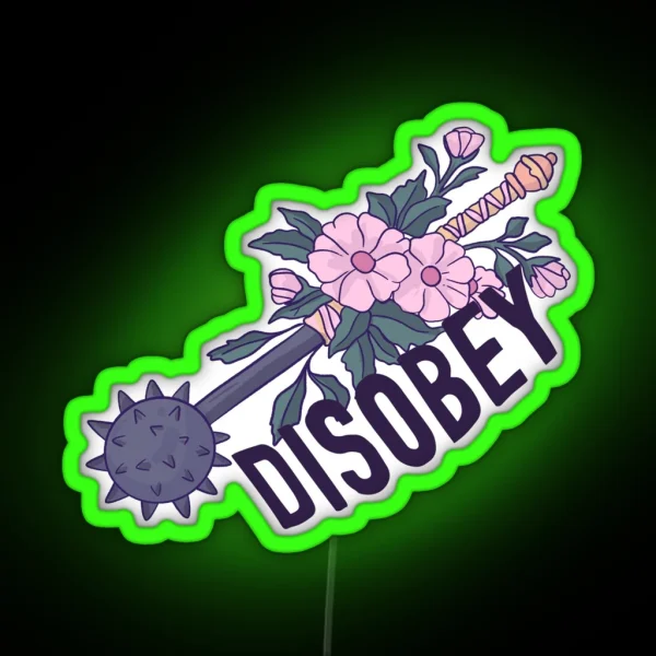 Disobey RGB Neon Sign