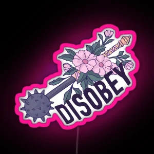 Disobey RGB Neon Sign