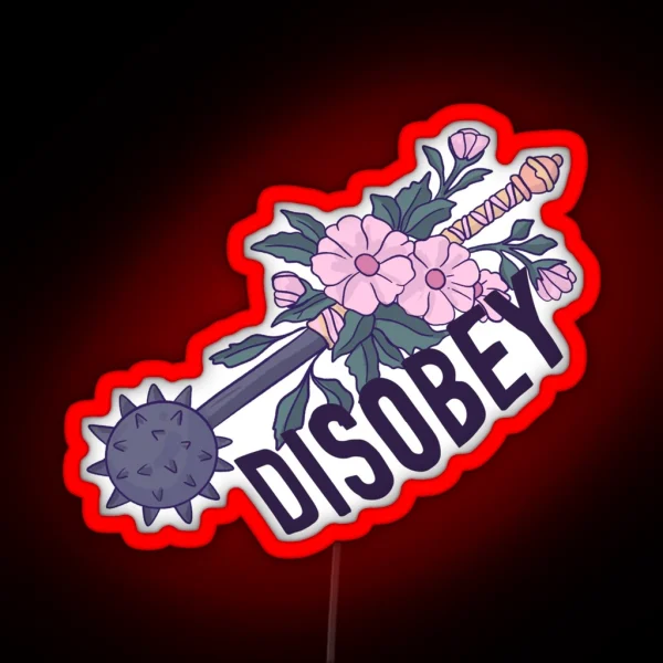 Disobey RGB Neon Sign