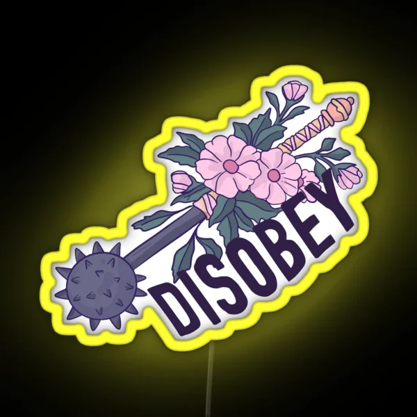 Disobey RGB Neon Sign