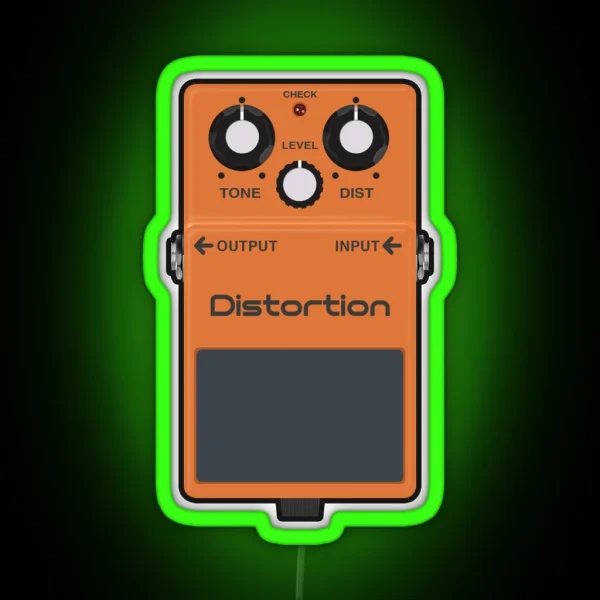 Distortion RGB Neon Sign