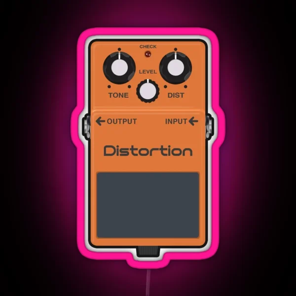 Distortion RGB Neon Sign