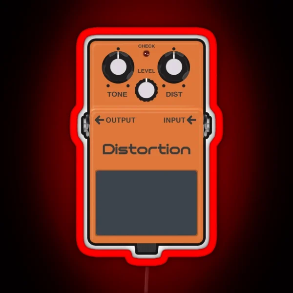 Distortion RGB Neon Sign