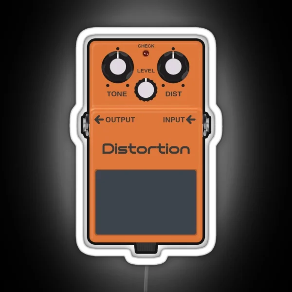 Distortion RGB Neon Sign