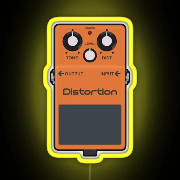 Distortion RGB Neon Sign