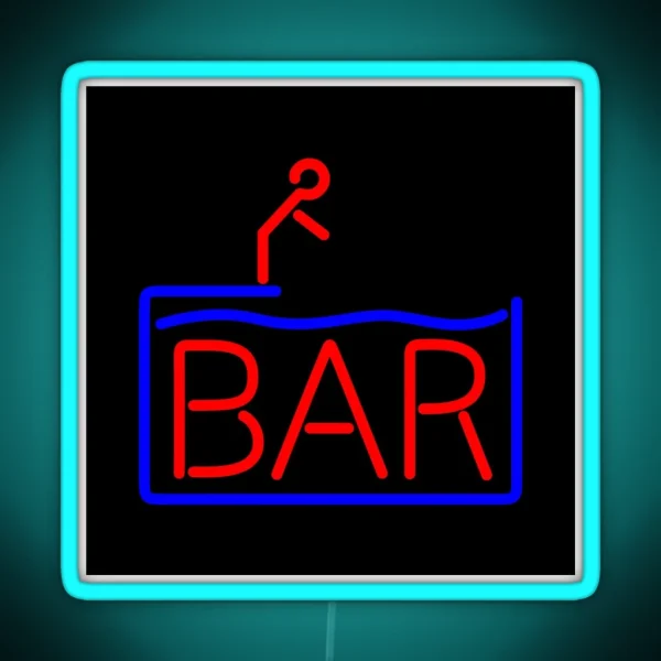 Dive Bar Neon Sign RGB Neon Sign