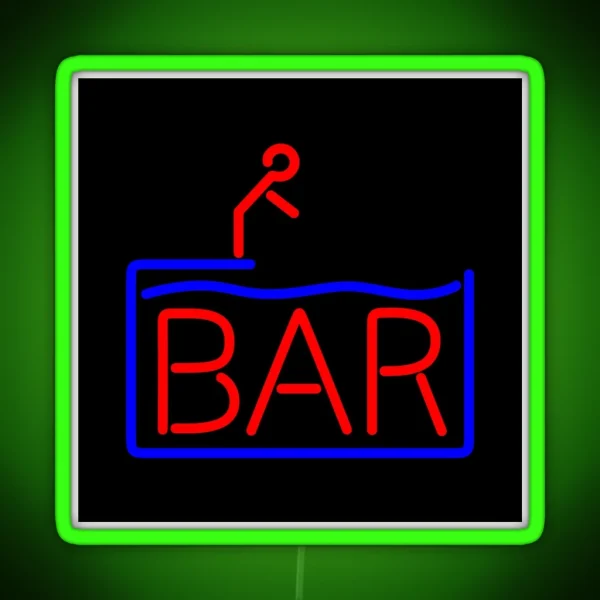Dive Bar Neon Sign RGB Neon Sign