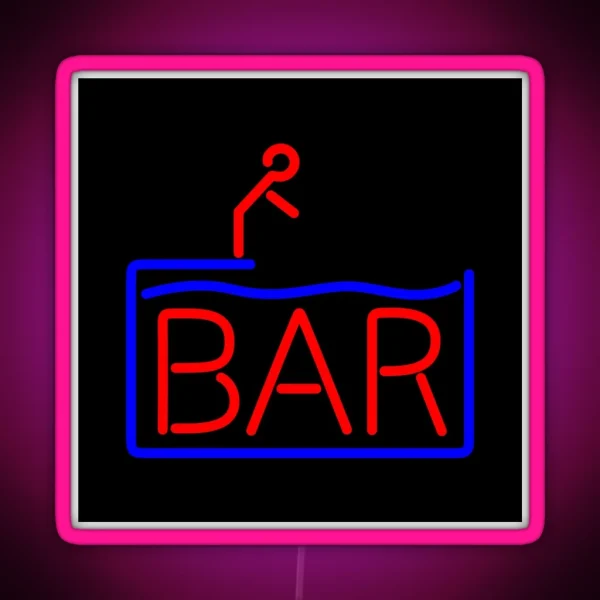 Dive Bar Neon Sign RGB Neon Sign