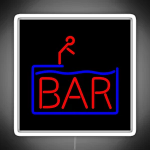 Dive Bar Neon Sign RGB Neon Sign