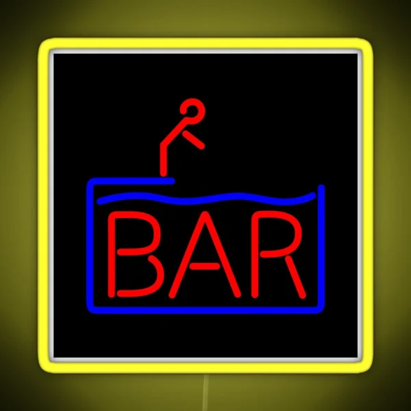 Dive Bar Neon Sign RGB Neon Sign