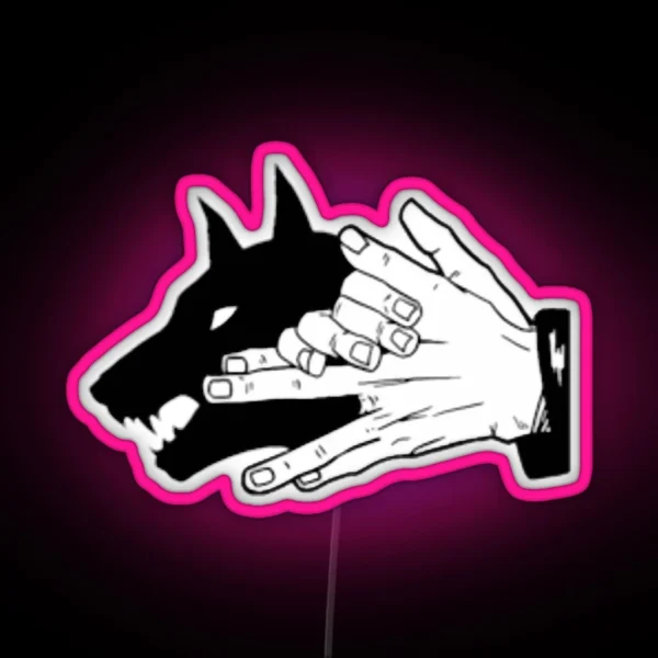 Divine Dogs Black Jujutsu Perfect Gift Anime RGB Neon Sign