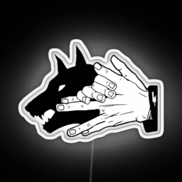 Divine Dogs Black Jujutsu Perfect Gift Anime RGB Neon Sign