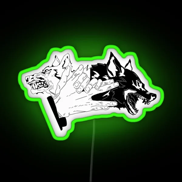 Divine Dogs RGB Neon Sign