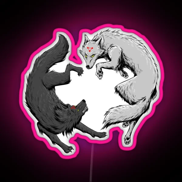 Divine Dogs RGB Neon Sign