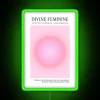 Pink Goddess Energy Vibrational Frequency Neon Sign for Spiritual Decor Spaces