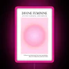 RGB LED divine feminine energy pink aura neon art installation