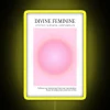 Dreamcatcher pink aura divine feminine energy LED neon signage display